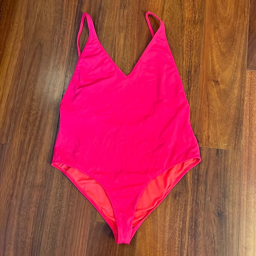 Hot Pink One Piece Size 12